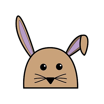 Artwork thumbnail, Cartoon Rabbit by DesignsByDB