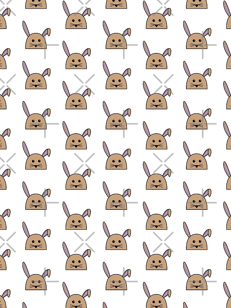 Thumbnail 3 of 3, Scarf, Cartoon Rabbit designed and sold by DesignsByDB.