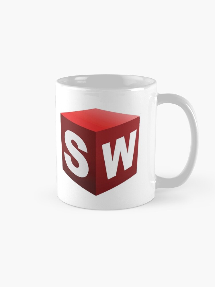 Alternate view of 3D Cad/Cam/Cae Solid Works Designer Mug