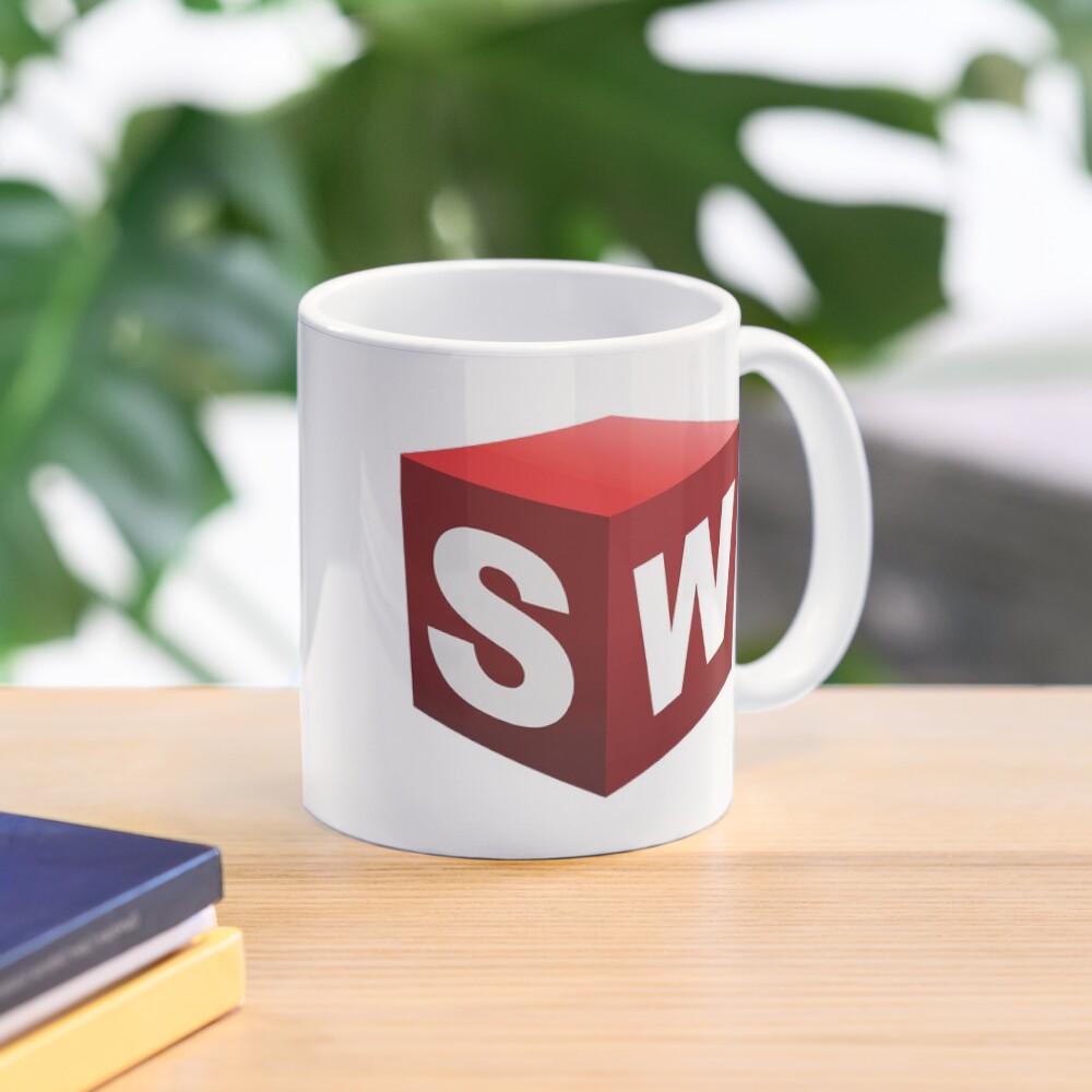 3D Cad/Cam/Cae Solid Works Designer Mug