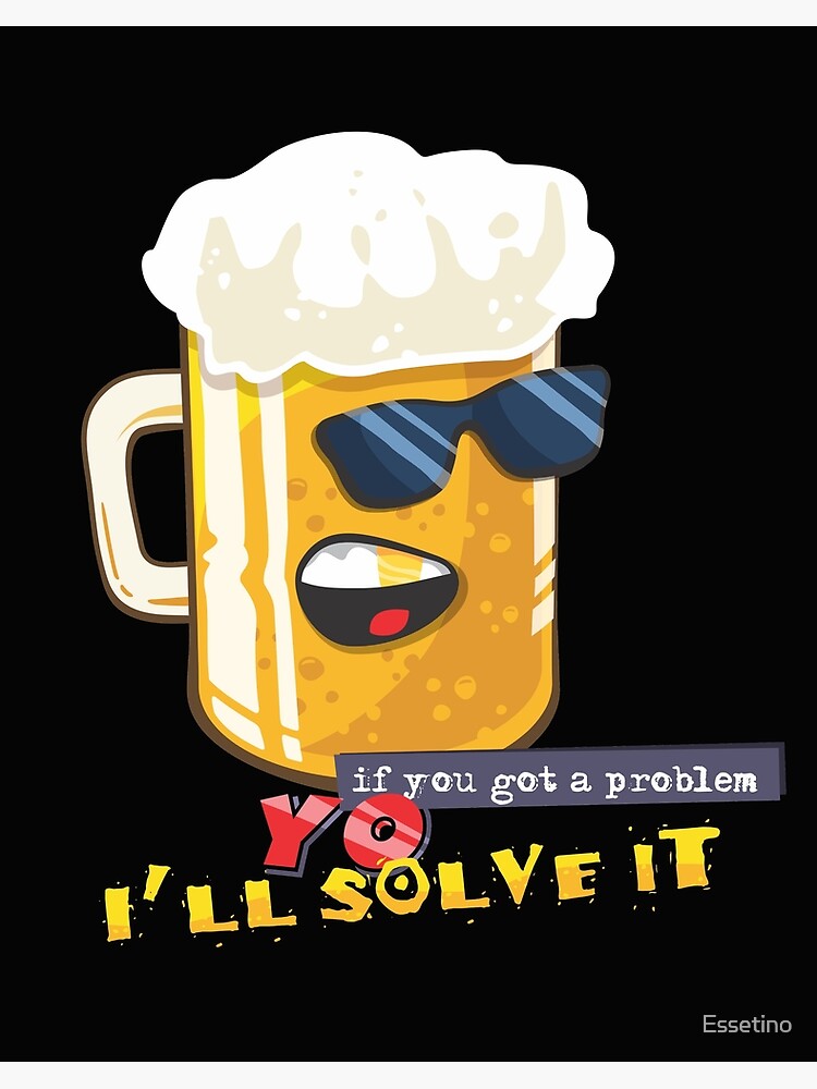  Guy Beer Maths - Funny Boys Drinking - Sarcastic Jokes