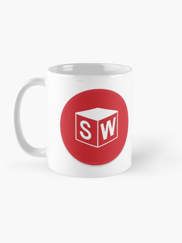Alternate view of 3D Cad/Cam/Cae Solid Works Designer v2 Mug