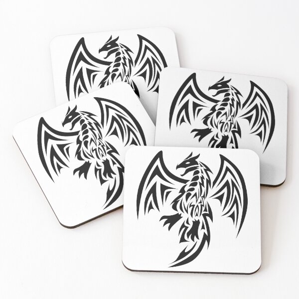 Item preview, Dragon Tribal Tattoo designed and sold by BiscuitSnack.
