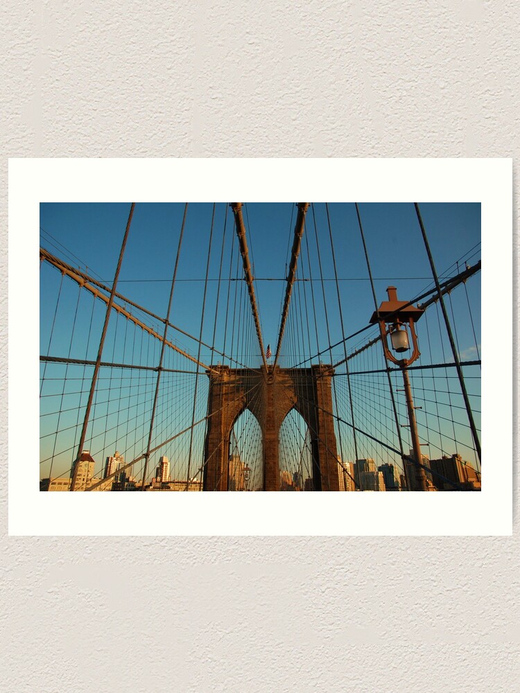 Alternate view of Brooklyn Bridge Art Print