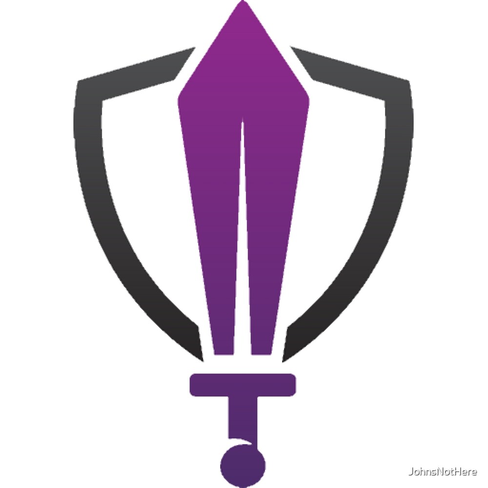 Sword And Shield Logo By Johnsnothere Redbubble