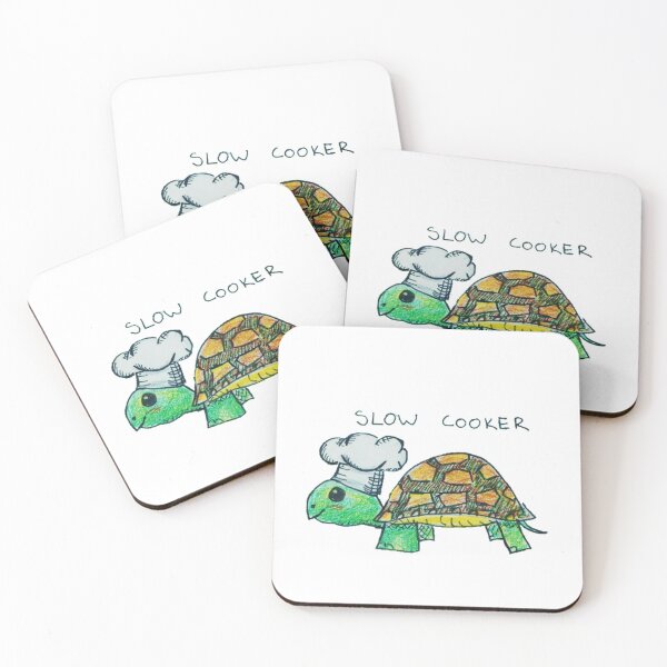 Item preview, Slow Cooker - Turtle Pun designed and sold by maryhop.