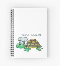 Slow Cooker - Turtle Pun Spiral Notebook