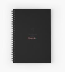 Karate - I'd rather be Spiral Notebook