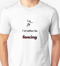 Camiseta unisex Esgrima - prefiero ser