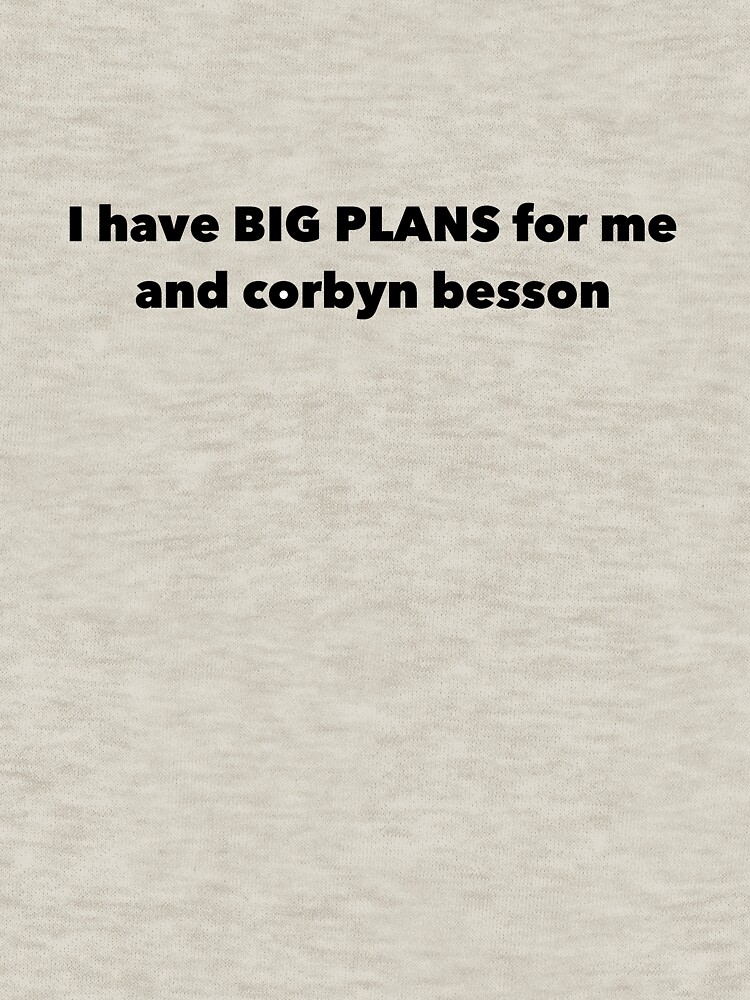 big plans sweatshirt