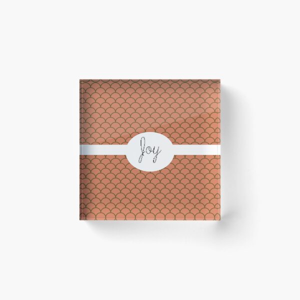 Item preview, Scale Pattern with Joy Text  designed and sold by Poetic Patterns Studio.