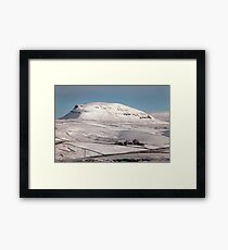 Penyghent From Langcliffe Framed Print