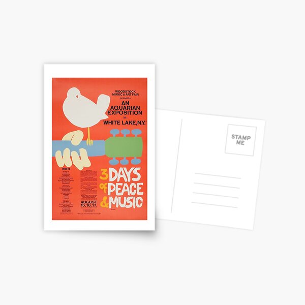 Woodstock Postcard