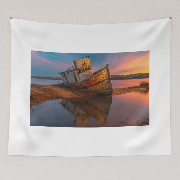 Item preview, Point Reyes Shipwreck Sunrise designed and sold by photosbyflood.