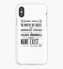 The Infinite Starter Remastered (Black) iPhone Case