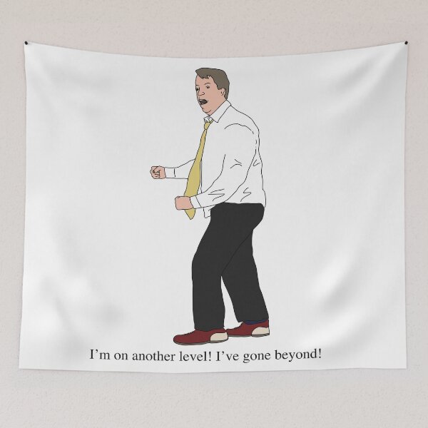 Item preview, Mark Corrigan: "I'm On Another Level! I've Gone Beyond!" designed and sold by countercolour.