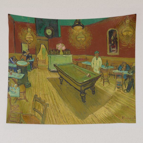 Item preview, Le café de nuit (The Night Café) by Vincent van Gogh (1888) designed and sold by allhistory.