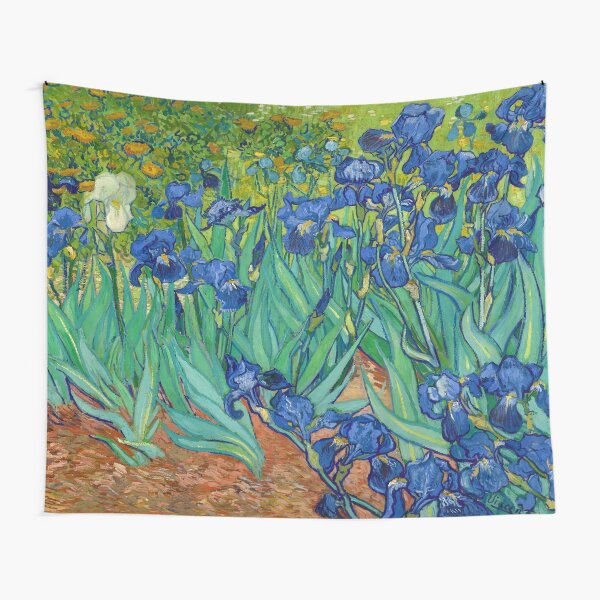 Iris de Vincent van Gogh (mayo de 1889) Tela decorativa