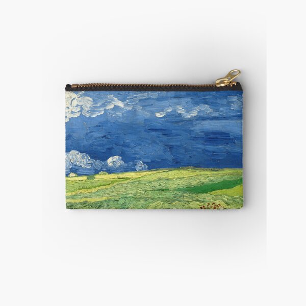Item preview, Wheatfield Under Thunderclouds by Vincent van Gogh (1890) designed and sold by allhistory.
