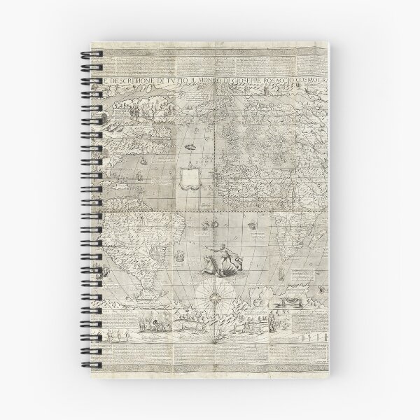 Item preview, Map of the World (1597) designed and sold by allhistory.