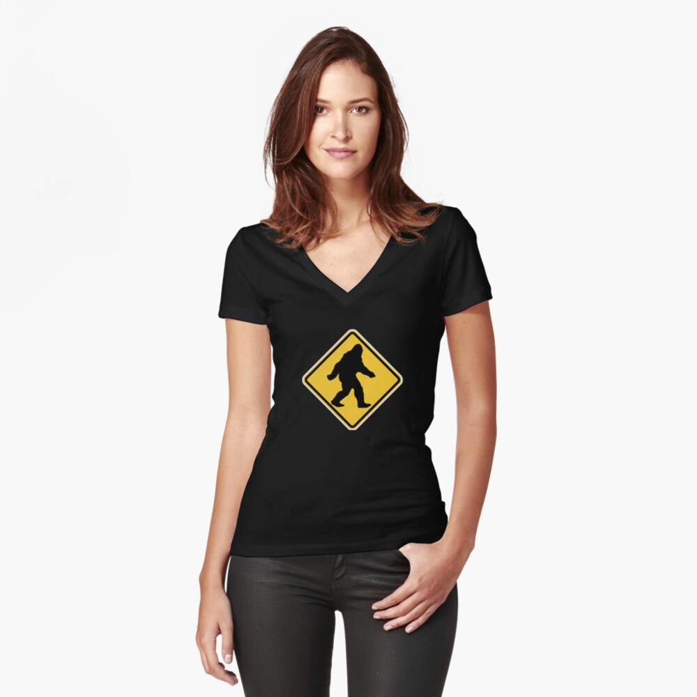 Item preview, Fitted V-Neck T-Shirt designed and sold by AlaskaExtreme.