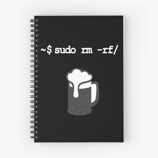 Item preview, sudo rm -rf Don’t drink and root Linux designed and sold by alltheprints.