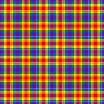 LGBTQ / Pride Tartan - Casual