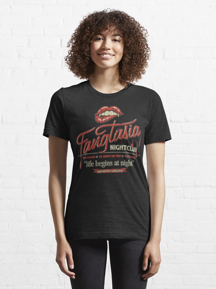 Alternate view of Fangtasia Nightclub Vintage Essential T-Shirt