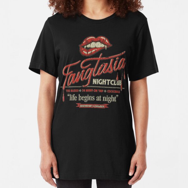 Fangtasia Nightclub Vintage Slim Fit T-Shirt