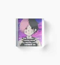 Anime Benz Truck ~ Lil Peep Acrylic Block