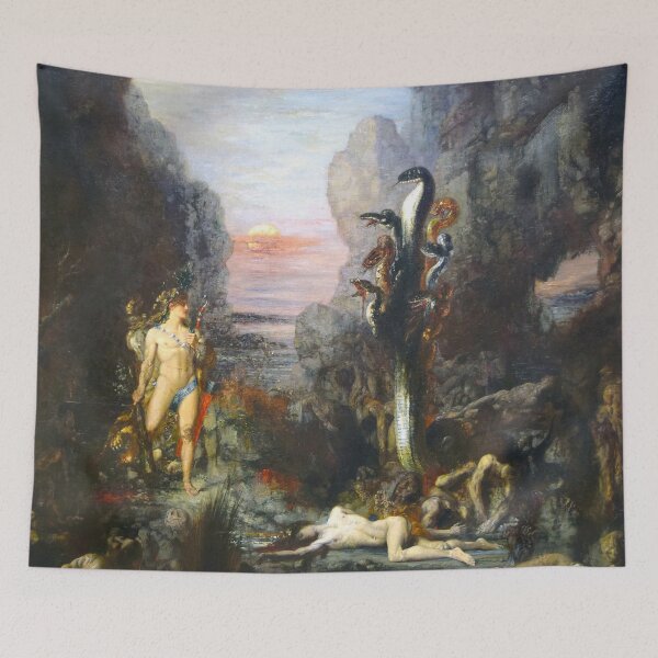 Item preview, The Lernaean Hydra by Gustave Moreau (1876) designed and sold by allhistory.