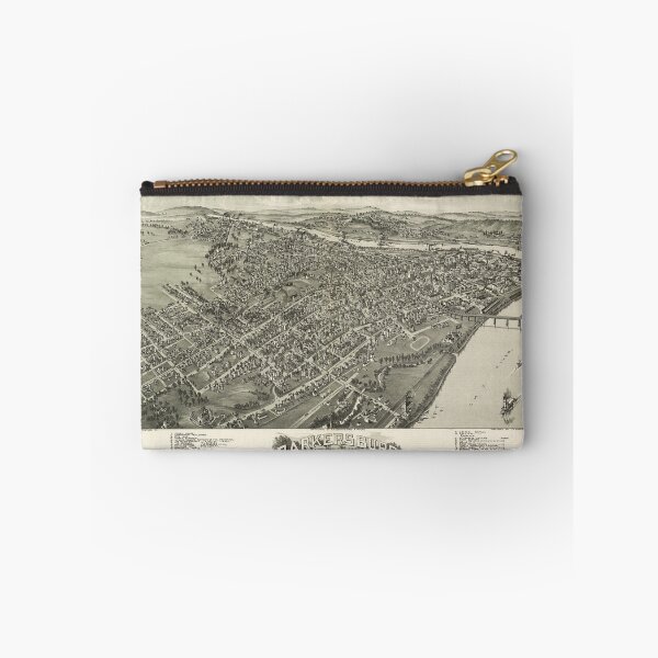 Item preview, Aerial View of Parkersburg, West Virginia (1899) designed and sold by allhistory.