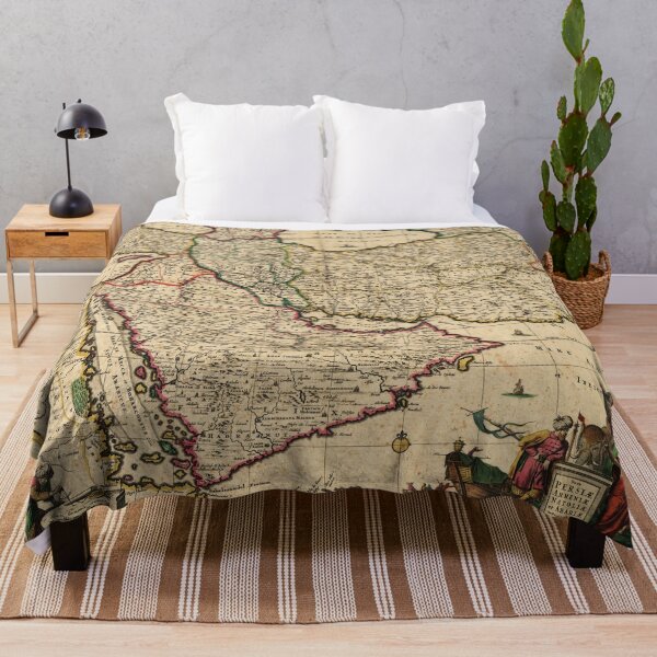 Item preview, Map of the Middle East (1666) designed and sold by allhistory.