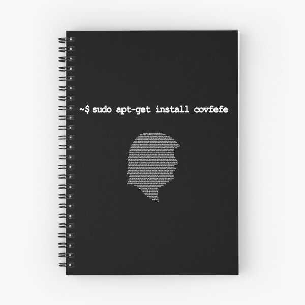 Item preview, apt-get install covfefe Funny Trump Linux Command designed and sold by alltheprints.