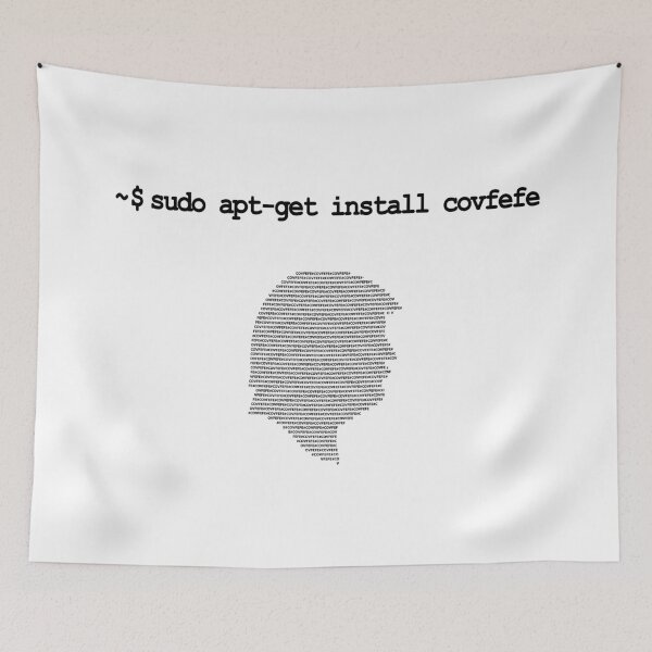 Item preview, apt-get install covfefe Funny Trump Linux Command designed and sold by alltheprints.