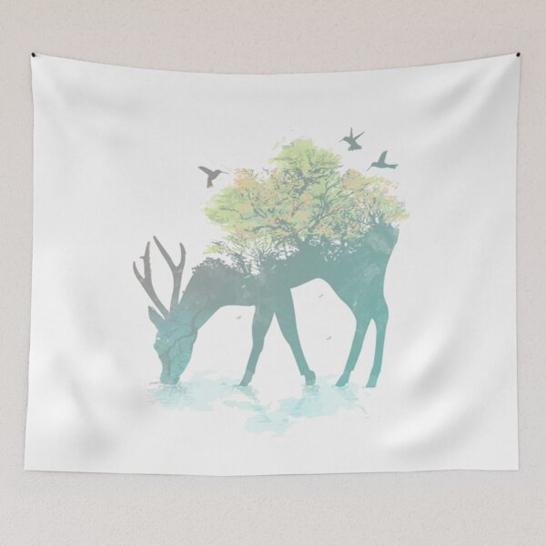 Item preview, Surrealistic Deer designed and sold by StylishTayla.