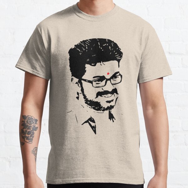 vijay orange shirt