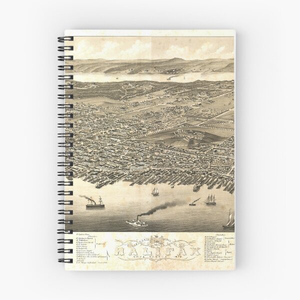 Item preview, Panorama of Halifax, Nova Scotia, Canada (1879) designed and sold by allhistory.