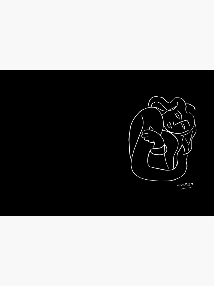 Henri Matisse - PASIPHAE PLATE 2 - Woman With Arms Crossed Artwork Reproduction, Prints, Tshirts, Posters, Bags, Men, Women, Kids by clothorama