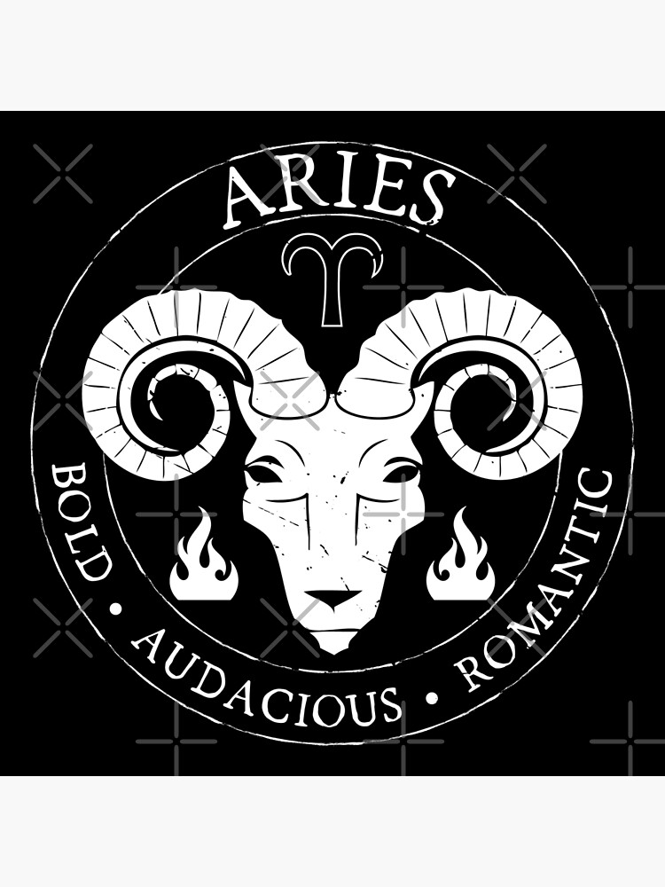 Aries Zodiac Birthday Star Sign Zodiac Gift