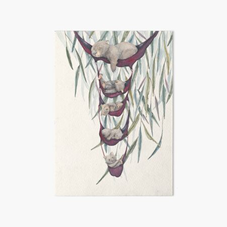 Bunk beds Art Board Print