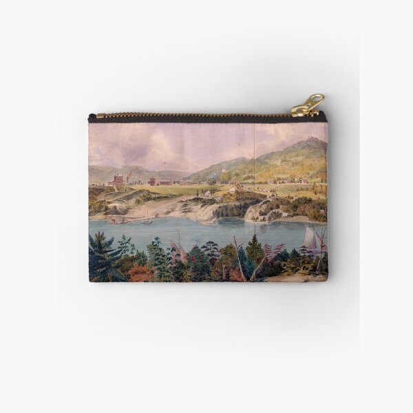 Item preview, Panorama of West Point from Constitution Island by John Rubens Smith (c 1820) designed and sold by allhistory.