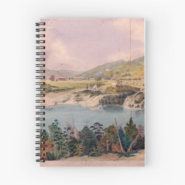 Item preview, Panorama of West Point from Constitution Island by John Rubens Smith (c 1820) designed and sold by allhistory.