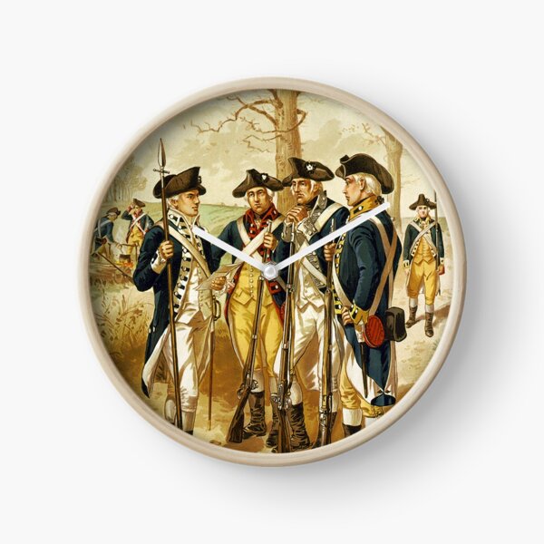 Item preview, Infantry: Continental Army 1779-1783 by H.A. Ogden (1879) designed and sold by allhistory.
