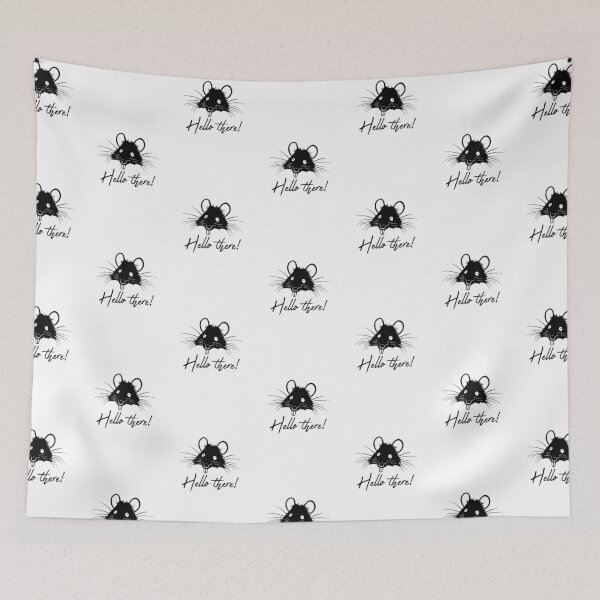 Item preview, Sweet rat says hello! designed and sold by KleinJenny.