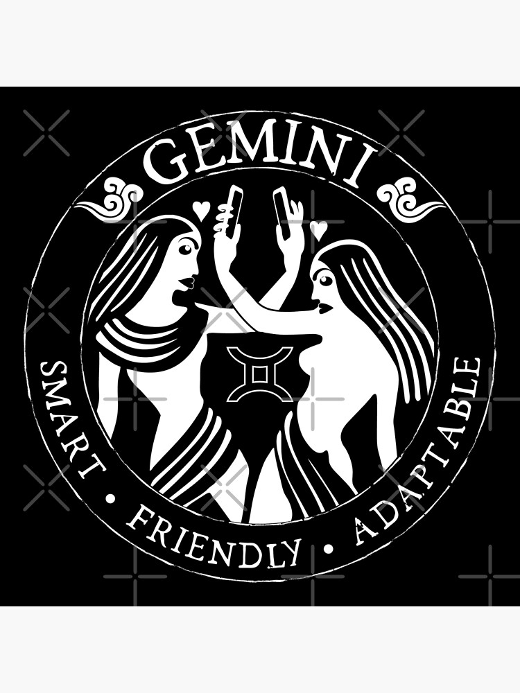 Gemini Zodiac Birthday Star Sign Zodiac Gift