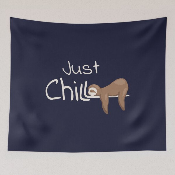 Item preview, Just Chill | Cutest Napping Sloth Chill Your Life designed and sold by Skizzenmonster.