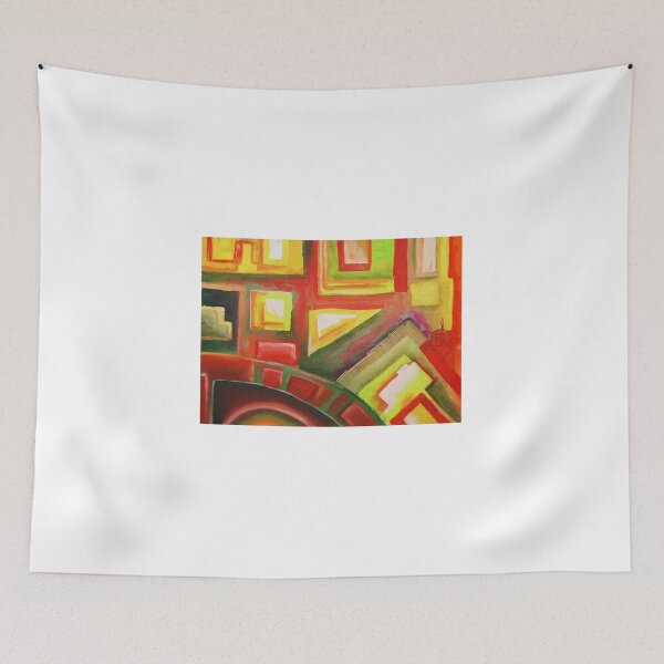 Item preview, Oil Painting - Abstract VIII - City Rooftops 2009 designed and sold by Igor Pozdnyakov.