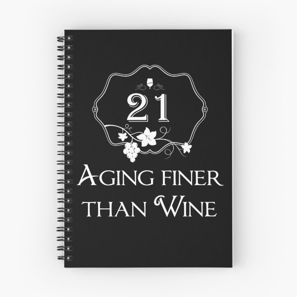 Item preview, 21 Aging Finer Than Wine Shirt  21st Birthday T-Shirt Great Gift for Friend or Family Short-Sleeve Jersey Tee designed and sold by Panda Branda.