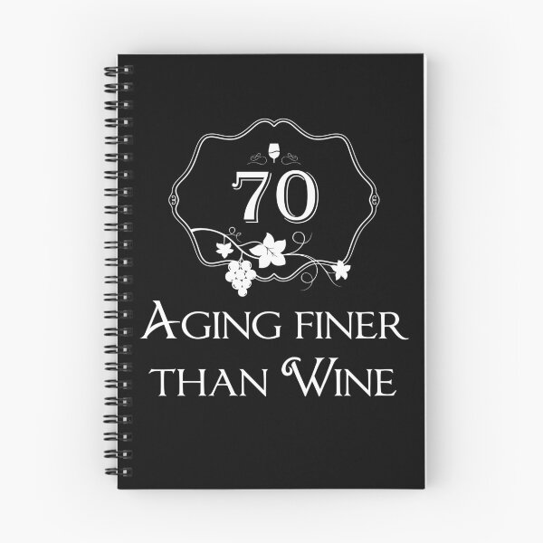 Item preview, 70 Aging Finer Than Wine Shirt 70th Birthday T-Shirt Great Gift for Grandma, Nanny Short-Sleeve Jersey Tee designed and sold by Panda Branda.
